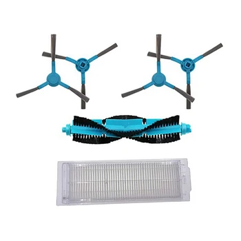 

for Cecotec Conga 3490 Robot Vacuum Cleaner Hepa's Main Brush Side Brush Filter HEPA Replacement