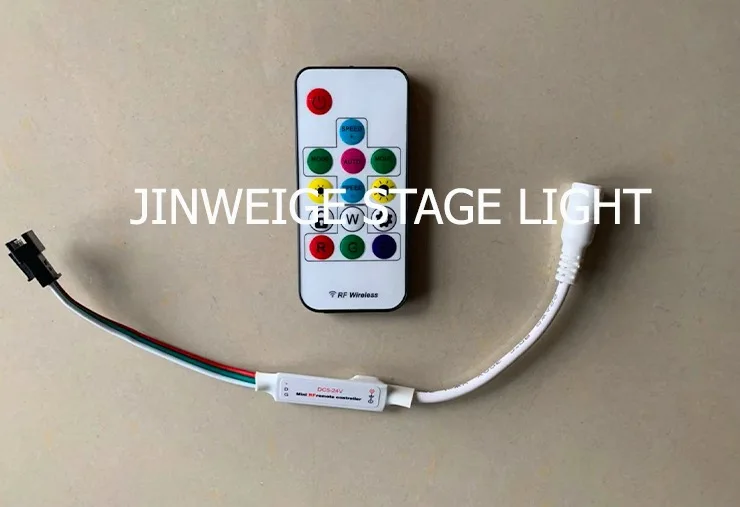 controller Светодиодная лента неоновый свет 5 в S5050 RGB 2811 водонепроницаемый гибкий Сказочный свет Рождество праздник Фея светодиодная лента веревка трубка - Цвет: controller