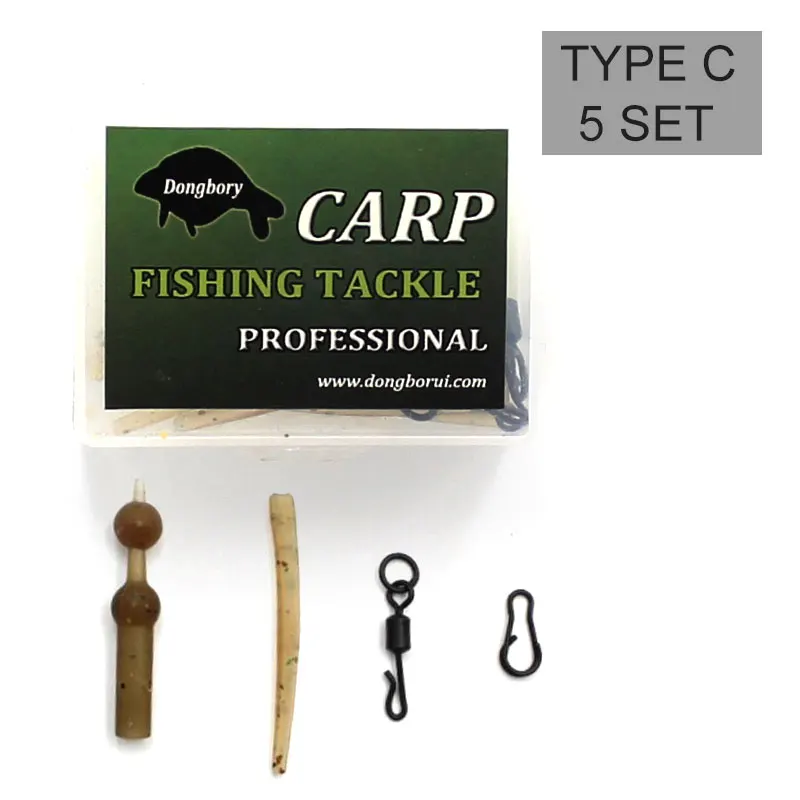 Carp Fishing Tackle Kit Anti Tangle Sleeves