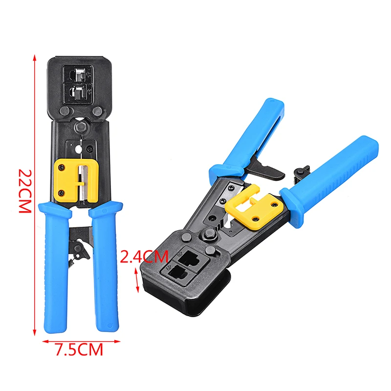 EZ RJ45 RJ11/12 щипцы Cat5e Cat6 коннектор обжимной инструмент|Плоскогубцы| |