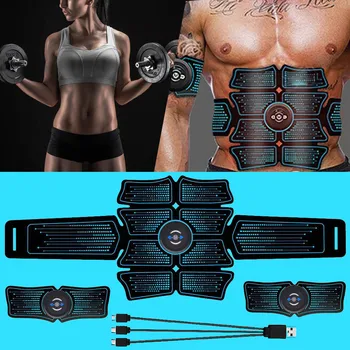 

Electrostimulation Stimulator Muscle Hip Trainer EMS Abdominal Vibrating Belt ABS Muscular Massage Home Gym Fitness Equipmen