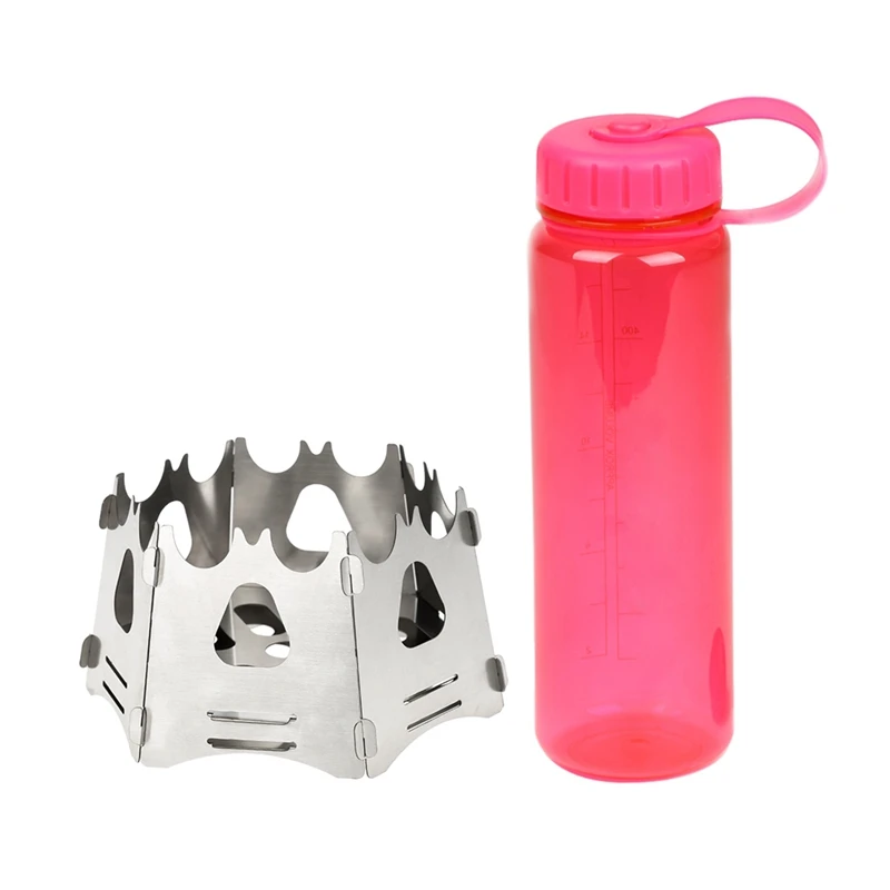 Portable Folding Lightweight Wood Burning Camping Stoves Camping Wood Stove Hexagon For Outdoor Survival Cooking Picnic