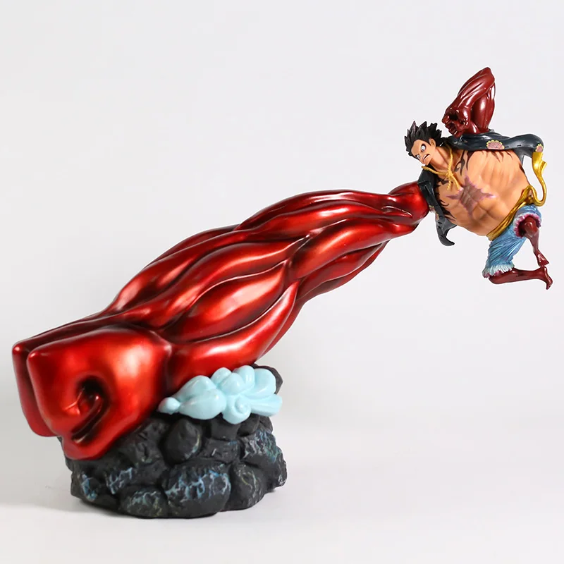 Один кусок Обезьяна D Luffy gear четвёртый Gigant пистолет Ver. Статуя пвх фигурка коллекционная модель игрушки