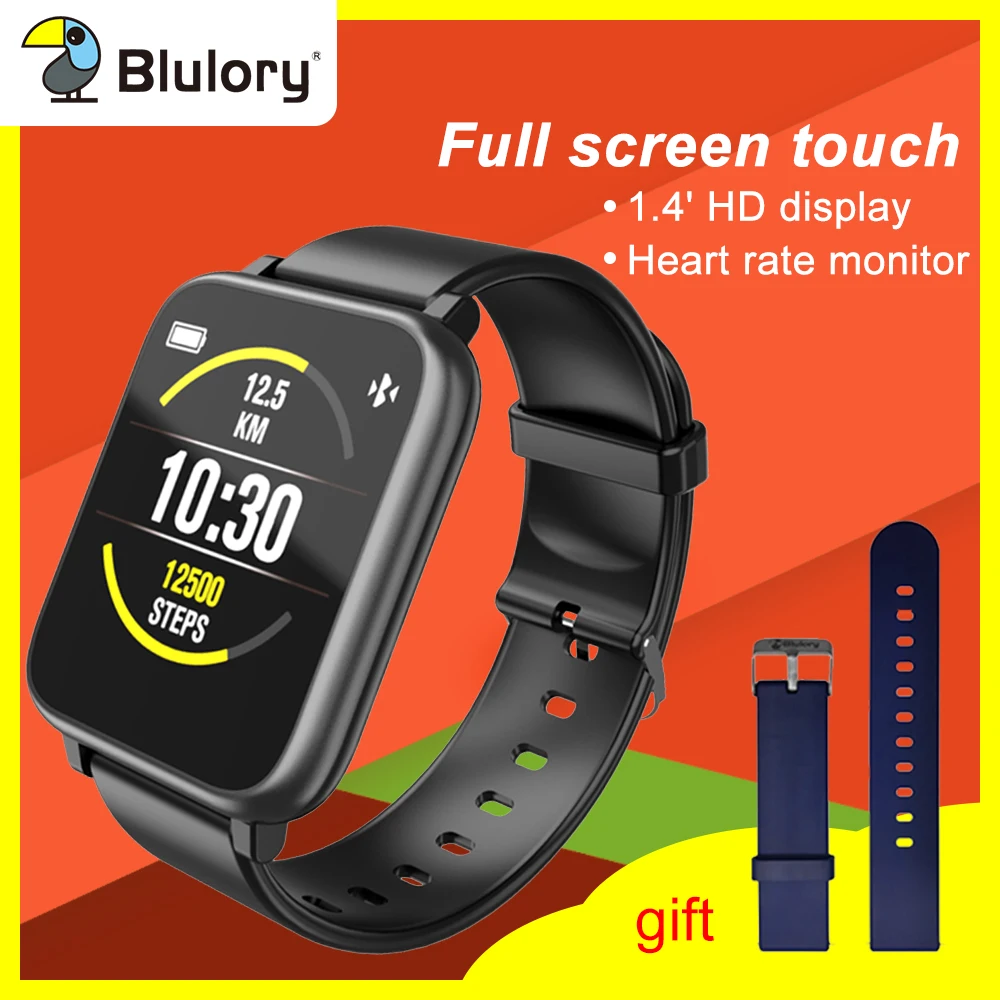 Blulory smartwatch 2021 монитор сердечного ритма Водонепроницаемый мужские Для женщин