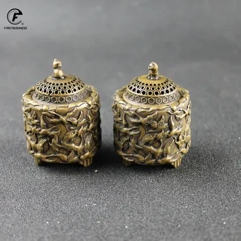 

Grus japonensis Garfield Incense Burner Chinese Buddha Incense Holder copper Sandalwood Censer for Home Office Teahouse Yoga use