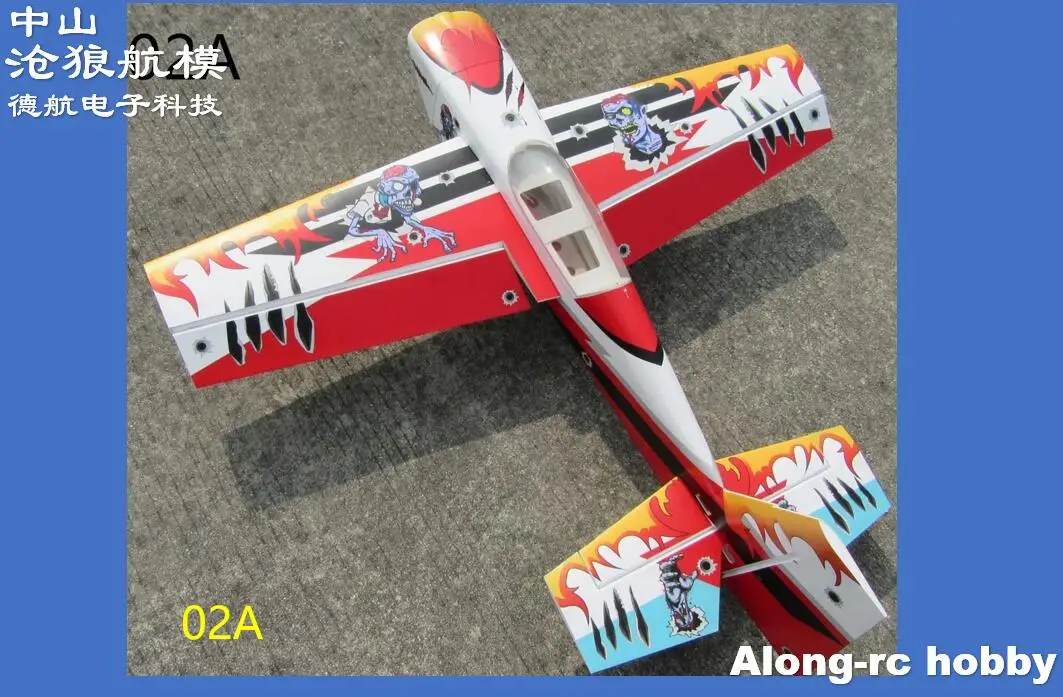 Future PP Material Plane 1200mm Wingspan 30E EDGE540T Slick 540  KIT or PNP Version RC 3D F3D RC Model Hobby Toys 3D Airplane 4