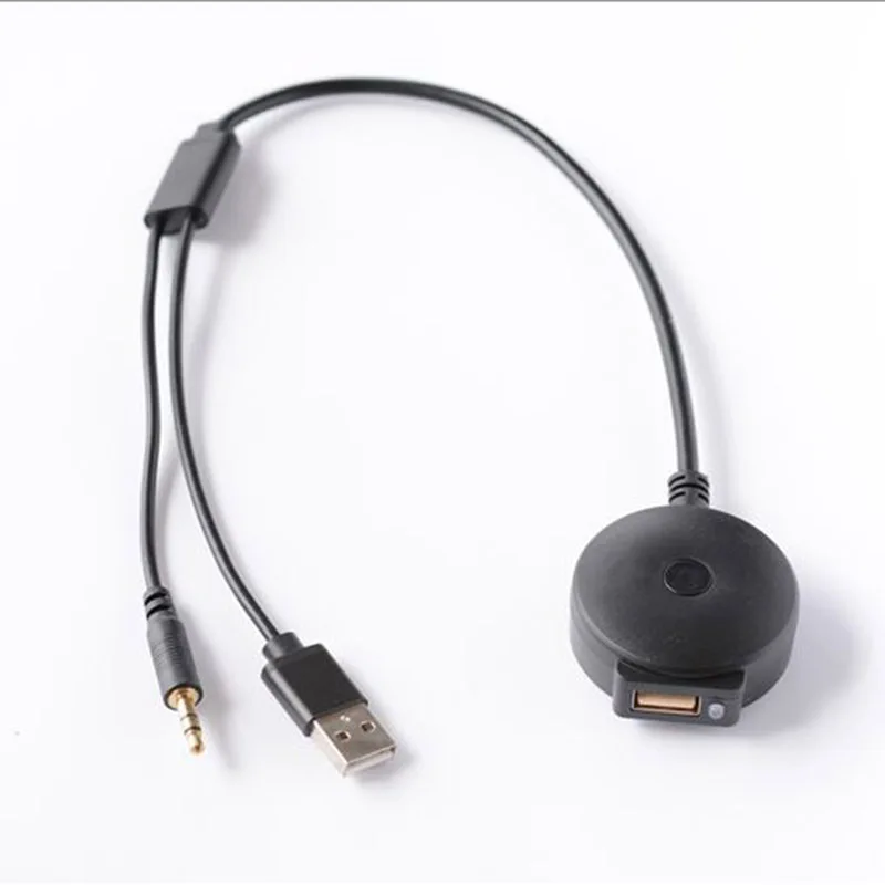 1 шт. универсальный автомобильный bluetooth V5.0 аудио адаптер Aux музыкальный плеер кабель адаптер USB 3,5 мм разъем адаптер для Mini Cooper