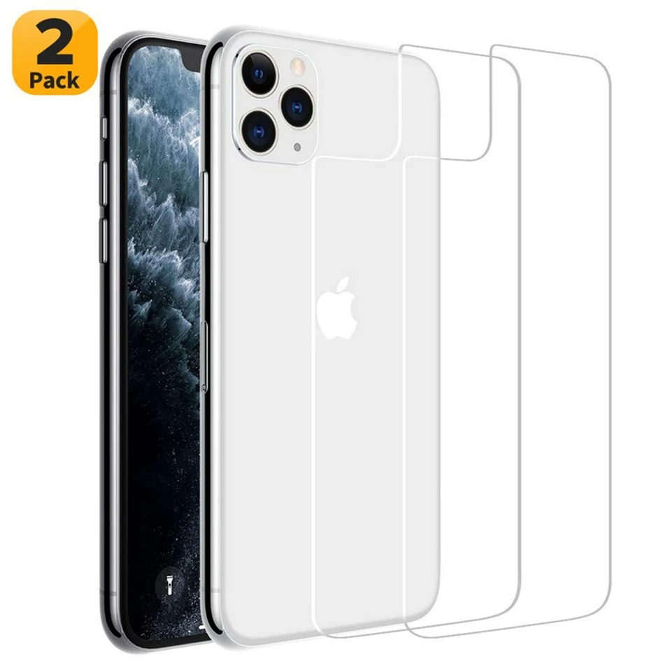 2 шт заднее Защитное стекло для iPhone 11 pro max XS X Чехол стекло на iPhone11pro закаленное стекло для iPhone 11pro max стекло