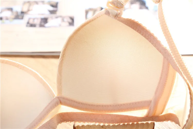 Yue li lai 329 Non-Steel Ring Boneless Students GIRL'S Light Color Thin Small Bust Development Period Bra School Uniform Underwe