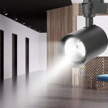 

LED Track Light 20W 30W COB Track Light Track Reflection Light Aluminum Track Track Device Shop Window Display Light 220V