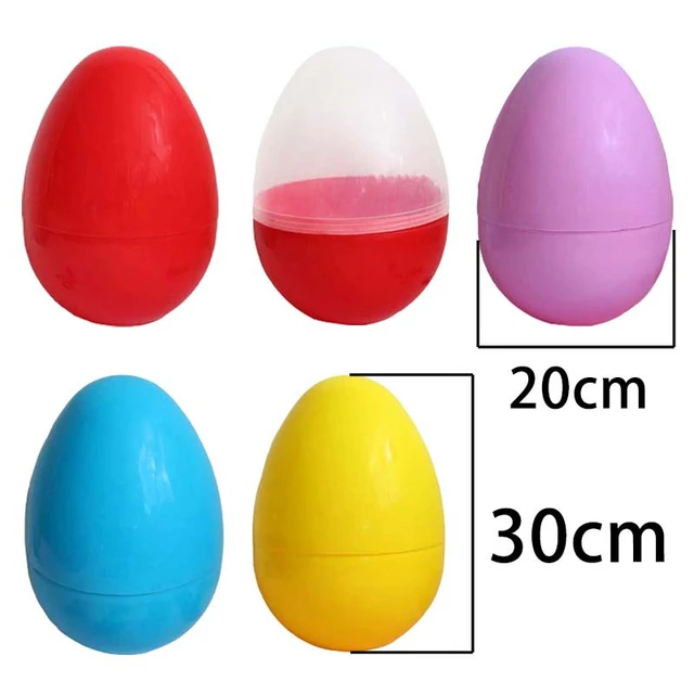 1Pcs 30*20cm Big Egg Removable Festival Birthday Gift Giant Chocolate Candy Box Birthday Party Wedding Decor Easter Decoration 5