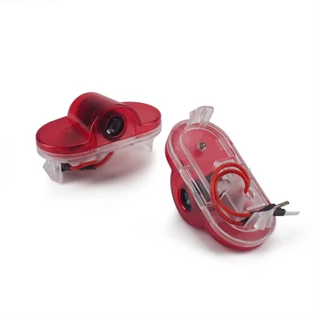 

2pcs/lot Car Door Light Logo Courtesy Light For VW Golf 4 MK4 Caddy Bora Lavida Touran Skoda Octavia A7 2 3 For VW Skoda Logo