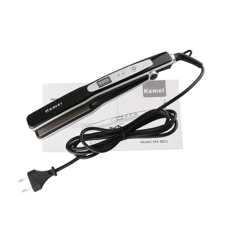 Kemei KM-8811 выпрямитель для влажных и сухих волос прямые бигуди