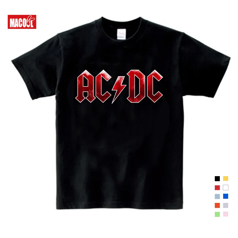 Крутые толстовки с капюшоном; Детский свитер; ACDC для мальчиков и девочек; модная одежда; пальто для девочек; свитер для маленьких девочек; худи; детская одежда для маленьких мальчиков - Цвет: T-shirt2