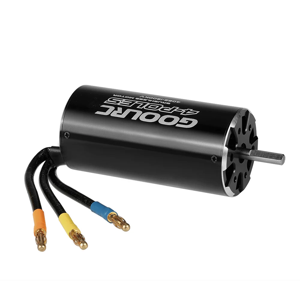 GoolRC RC части 4082 1900KV 4 полюса бесщеточный Бессенсорный двигатель для 1000 мм(или выше) RC лодка высокая производительность