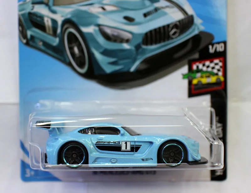 Hot Wheels Mini Alloy Toy Cars ’16 Mercedes-AMG GT3 HW Race Day 1/64 Metal Diecast Model Car Kids Gift For Collection | Игрушки и