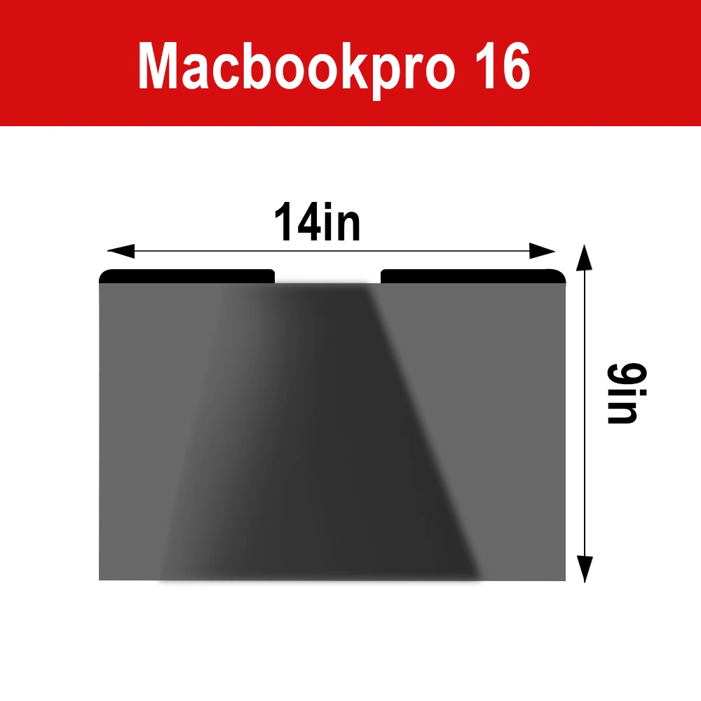 Магнитная Защитная пленка для MacBook Pro 16 дюймов Защита экрана для MacBook Pro ноутбук Антибликовая пленка