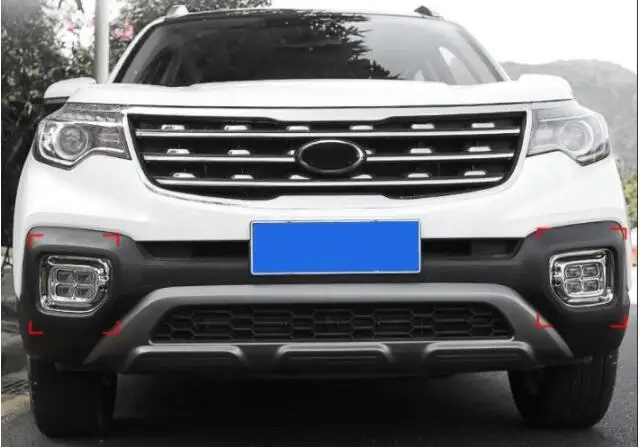 208 Для Kia нового поколения Sportage передняя противотуманная фара, выделенная передняя лампа, абажур, декоративные аксессуары
