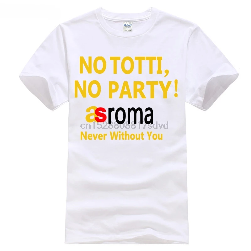 Rude Top Tee Round Neck t shirt 2018 roma city footballer NO.9 Dzeko NO.10 totti Best Selling Male Natural Cotton top |