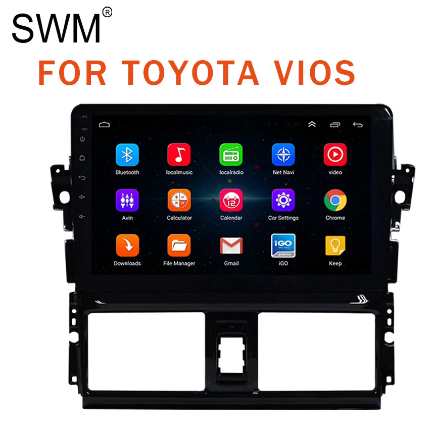 

Car Radio Stereo for VIOS Toyota Auto Radio Multimedia Player Android GPS Navigation Autoradio Bluetooth Mirror Link Radios Para