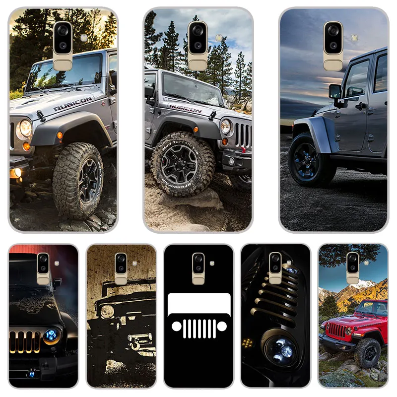 Mountain biking car Matte Silicone Case For Samsung galaxy J2 pro J3 J4 J6 J7 J8 A5 A7 A9 A8 A6 Plus 2018 TPU Phone Cover |