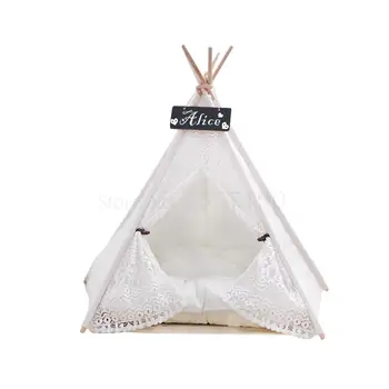 

Cat's Kennel: All Season, Summer, Closed Pet Tent, Detachable And Washable, Medium And Small Dogs, Ins Net, Red Dog's Kennel