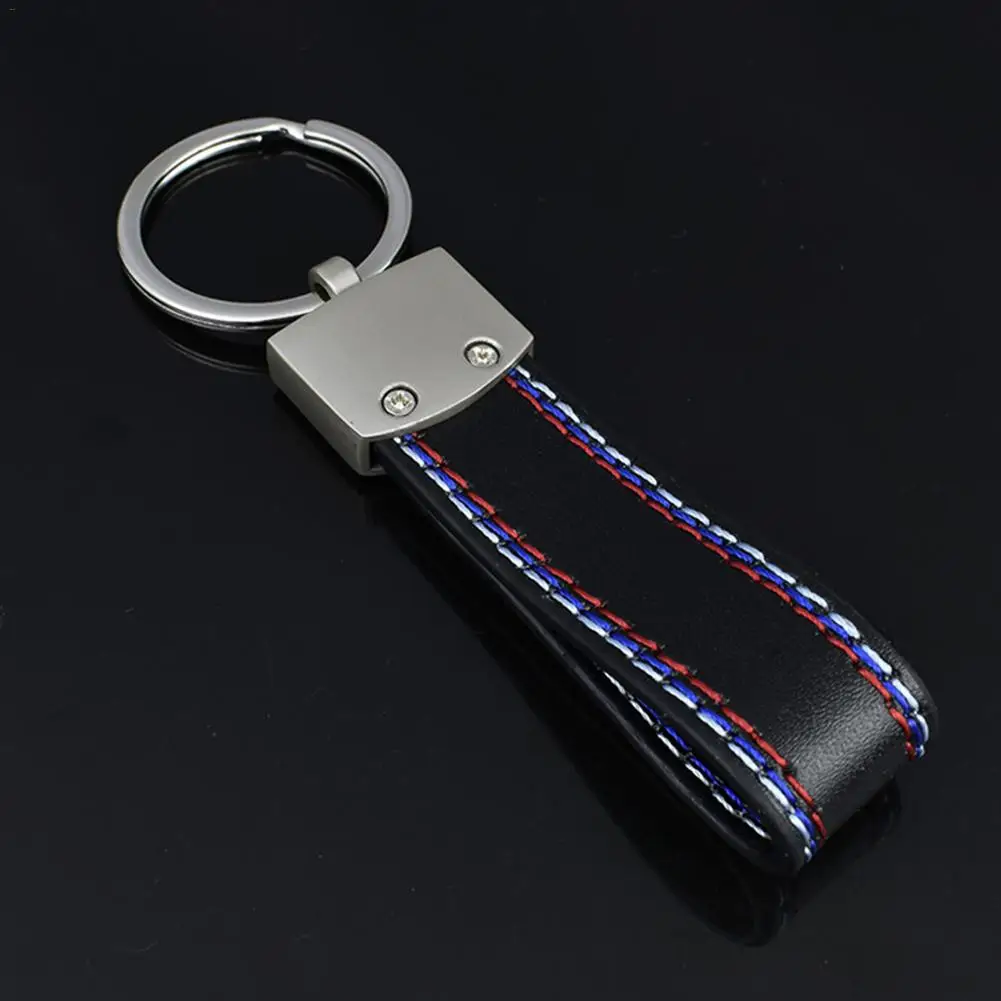 

Fashoinal Metal+Leather Keychain Key Chain Interior