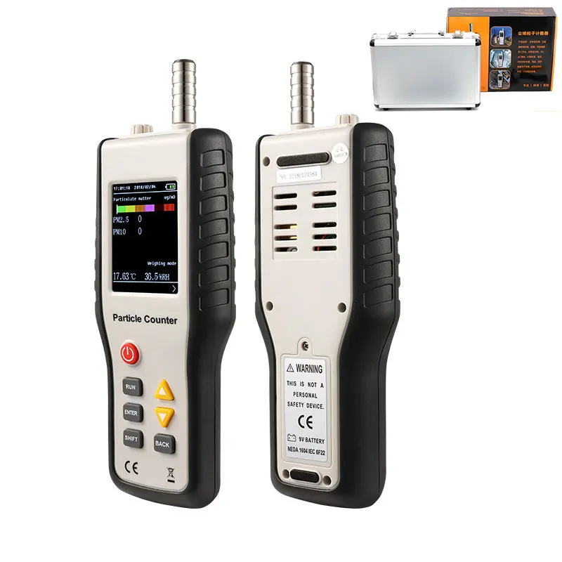 

PM2.5 PM10 Detector Gas Analyzer Temperature Humidity Meter Particle Dust Laser Thermometer Hygrometer 4 in 1 Multi Air Monitor