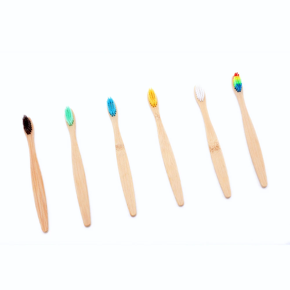 1pcs Kids Bamboo Toothbrush Eco Friendly Children Toothbrush Natural Charcoal Tooth Brush Bamboo Wooden Handle Teethbrush