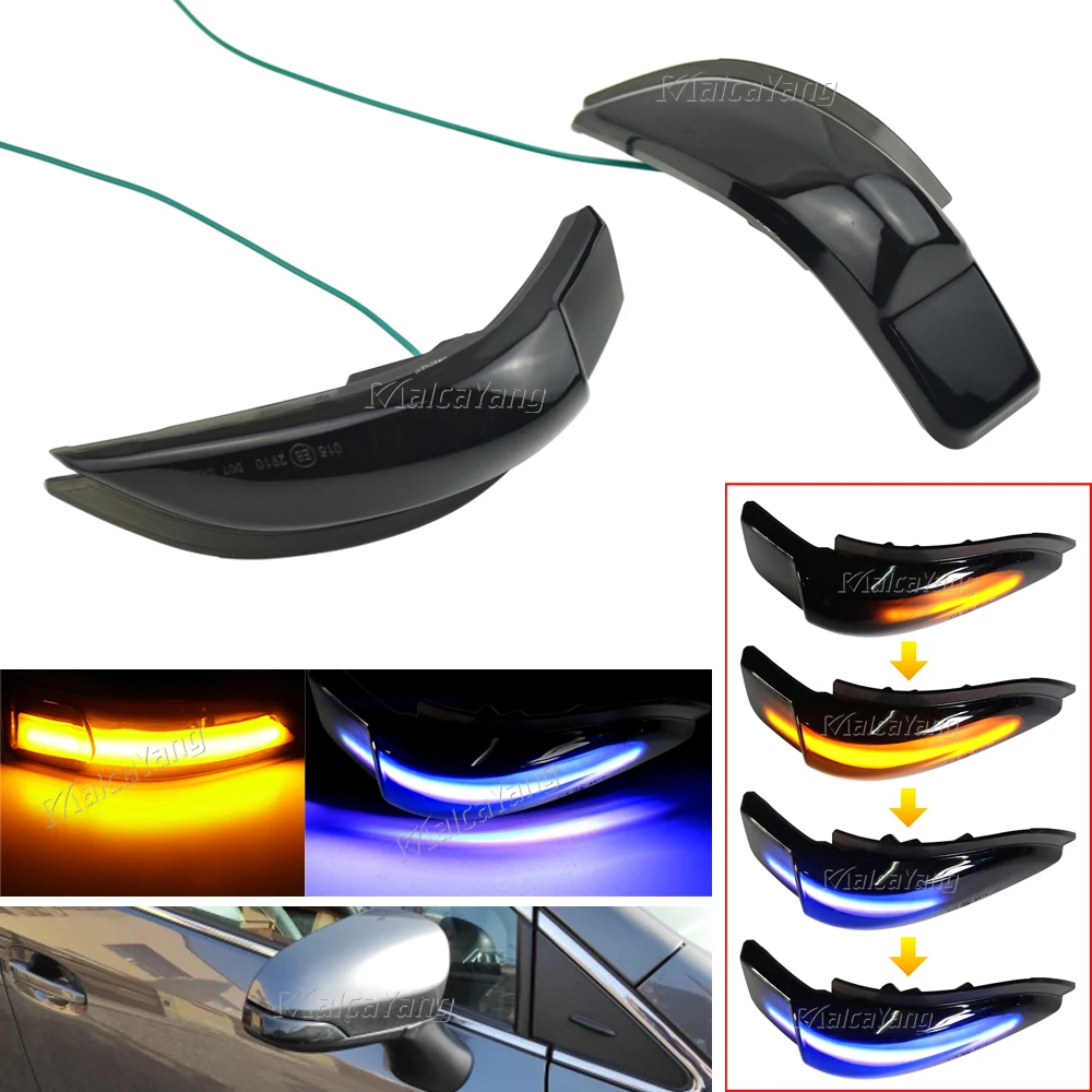 Led Dynamic Side Mirror Turn Signal Indicator Light For Toyota Aqua