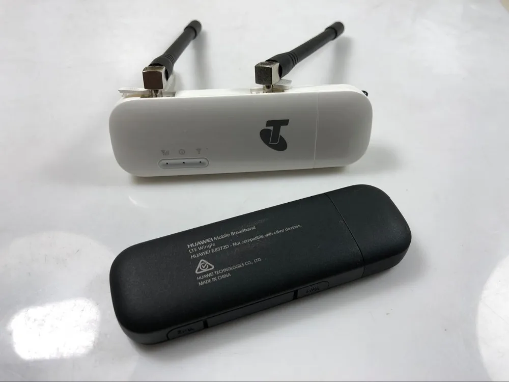 잠금 해제 화웨이 E8372 용, 안테나 2 개, 150M LTE USB 윙글 LTE 4G USB 와이파이 모뎀 동글, 자동차 와이파이 E8372h-153 E8372h-608
