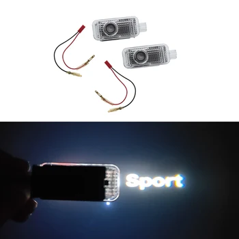 

2x Led Car Door Light Logo Projector Ghost Shadow Light For Audi A1 A3 A4 A6 A5 A7 A8 B4 B5 B6 C4 C5 C6 TT Car Welcome Light