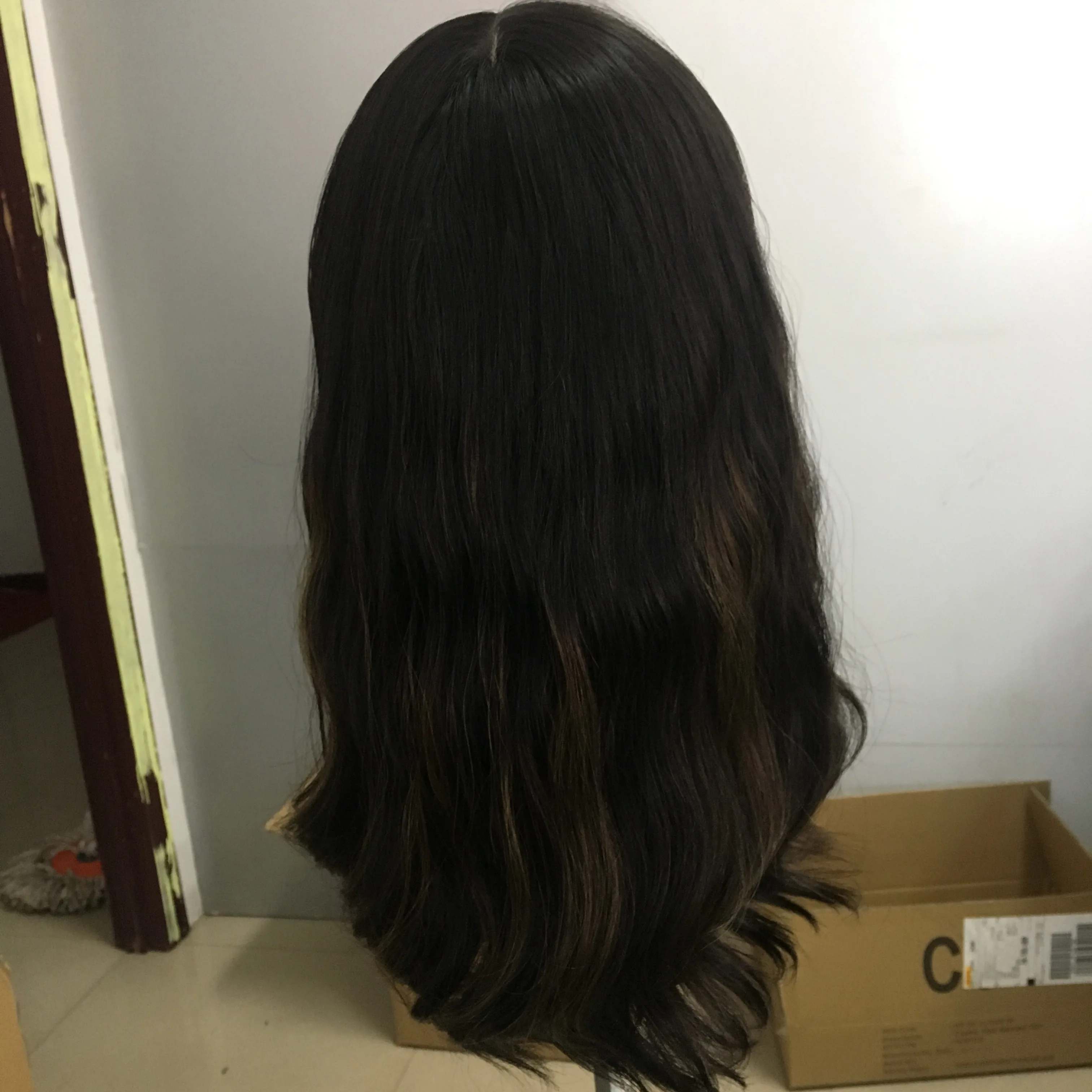 Tsingtaowigs Custom made European virgin hair unprocessed hair 16inch jewish wig Best Sheitels wigs free shipping