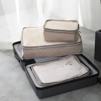 

Beautiful home simple clothes storage bag travel business clothes sorting bag storage bag three piece travel suit