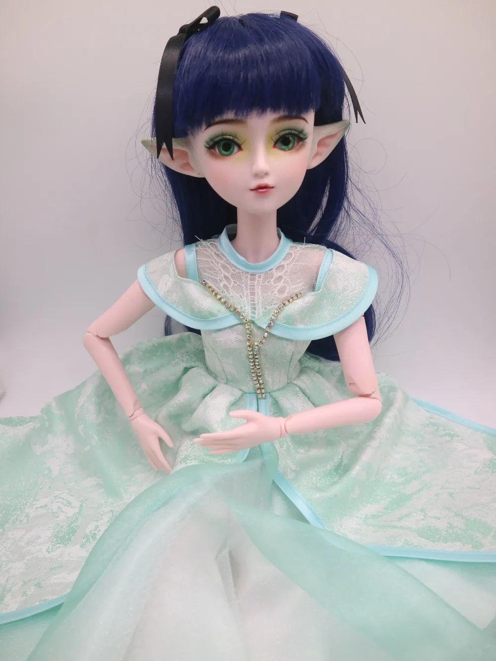 Индивидуальные BJD куклы эльф кукла DIY пластиковая кукла 24 шарнира шарнирная кукла 58 см