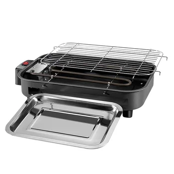 

Electric Barbecue Grill Griddle Tools Chicken Elctric Baking Pan Smokeless Teppanyaki BBQ Restaurant Equipment Hot Dog Hotplate