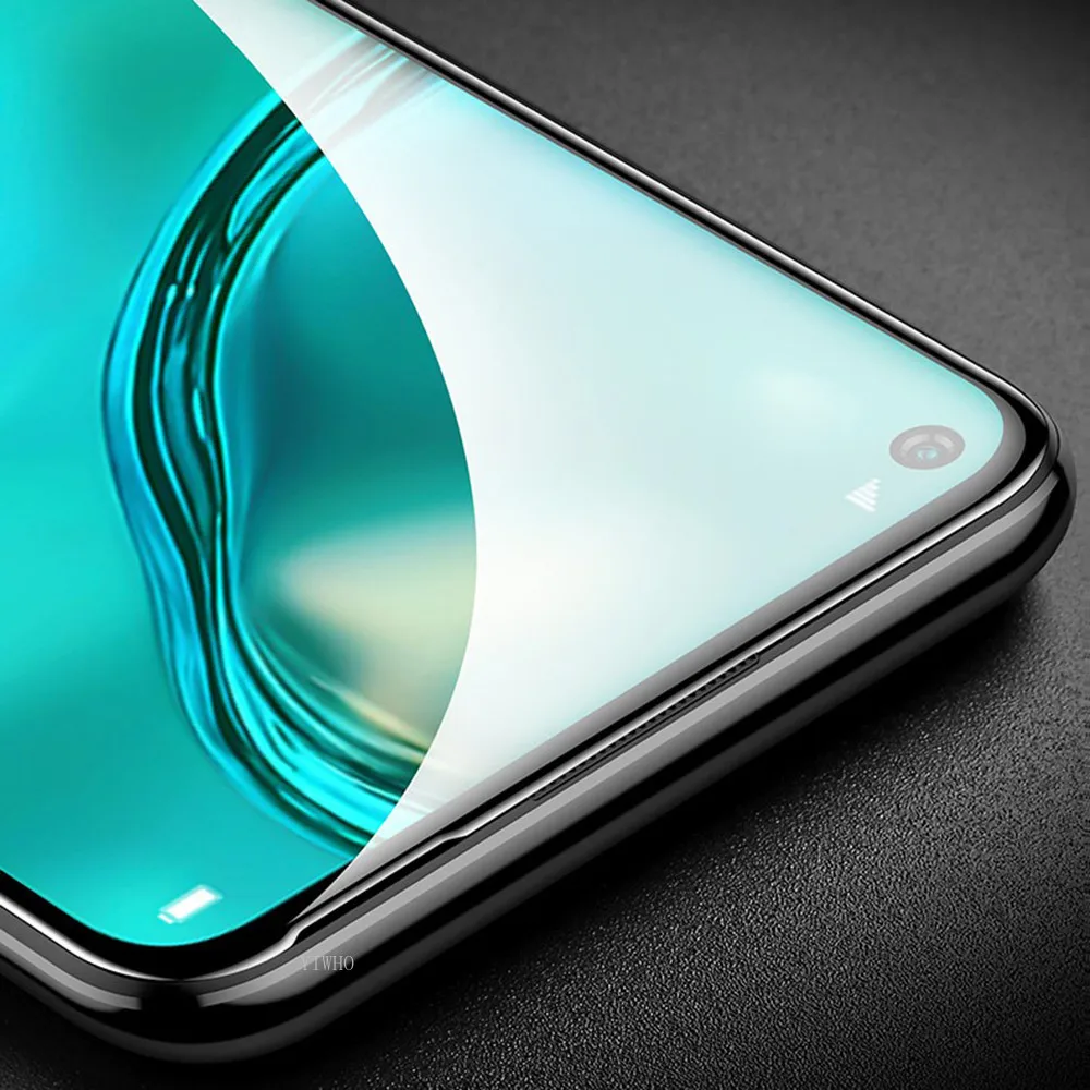 2 в 1 Защитное стекло для Huawei P40 Pro Lite E P40Pro защита экрана HD объектив камеры