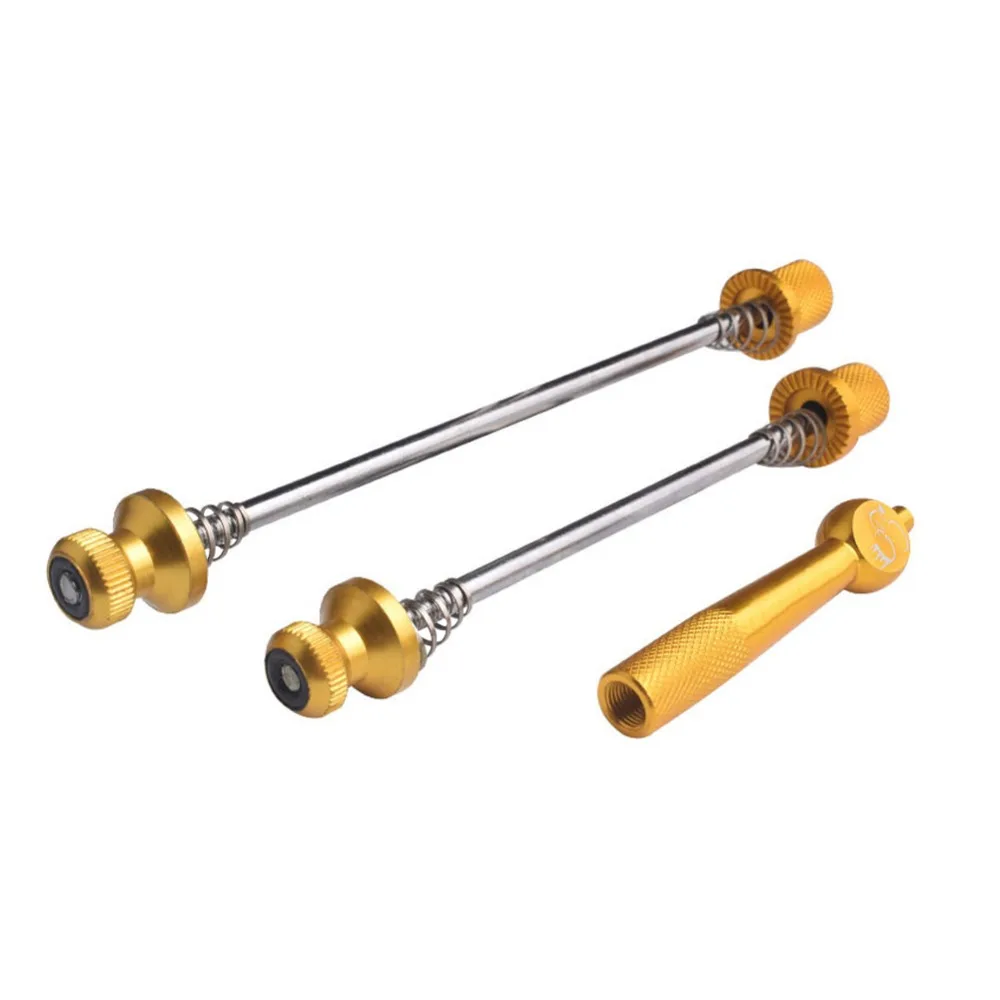 Ultralight Anti Theft Skewers Road MTB Bike Wheels Locking Security Bicycle Post Quick Release Aluminum Alloy