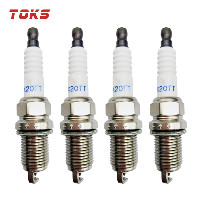 4 Pcs PK20TT-4504 Platinum Dual Spark Plug PK20TT 4504 Car Parts Fit For Audi Chevy Mitsubishi BMW Jeep | Автомобили и мотоциклы