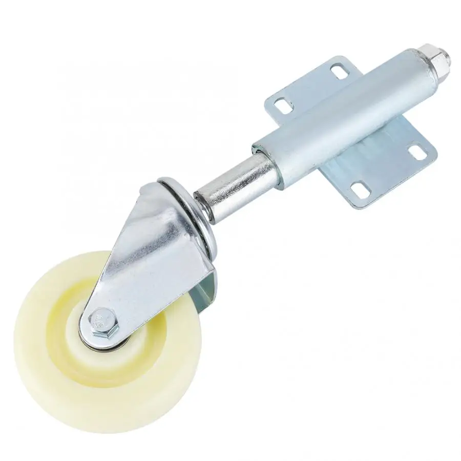 

4" Nylon Gate Wheel Spring Loaded Swivel Caster Heavy Duty 440lbs Load Capacity Castor Wheels