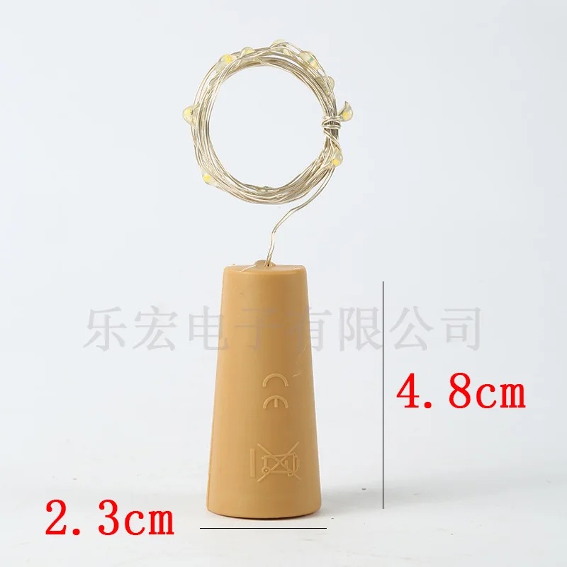 

Button Cell LED Stopper Lighting Chain Shining Bottle Cap Lamp Cork Cap Light Wine Bottle Lighting Chain Buckle-