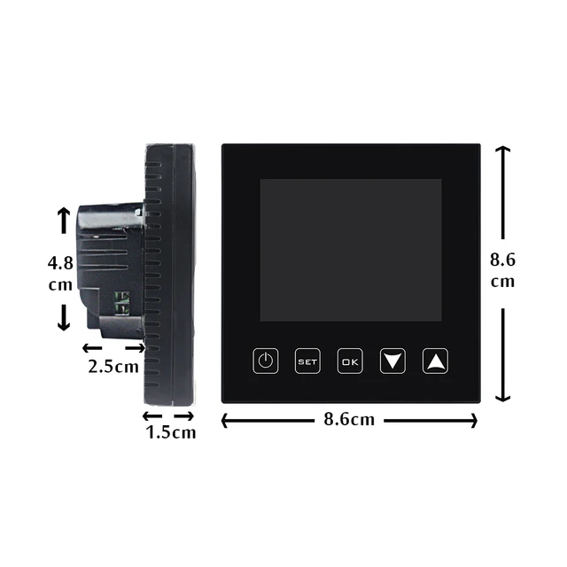 Temperature Controller | Ketotek Thermostat | Smart Thermostat - 16a  Electric Floor - Aliexpress