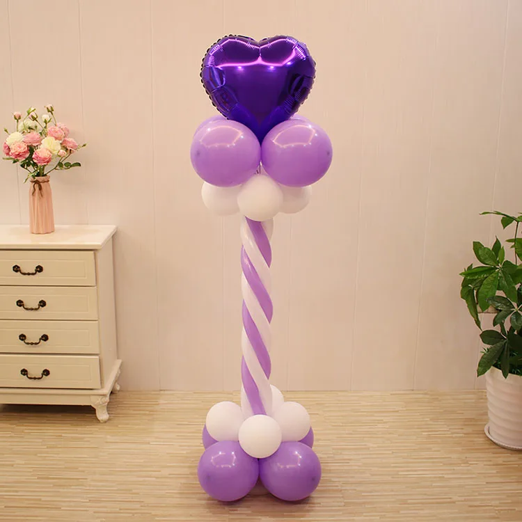 2. juegos/oneColumn latitex globo Cadena de goma boda/cumpleains fiesta globos telón de fondo Decoration de la cadena del globo dec