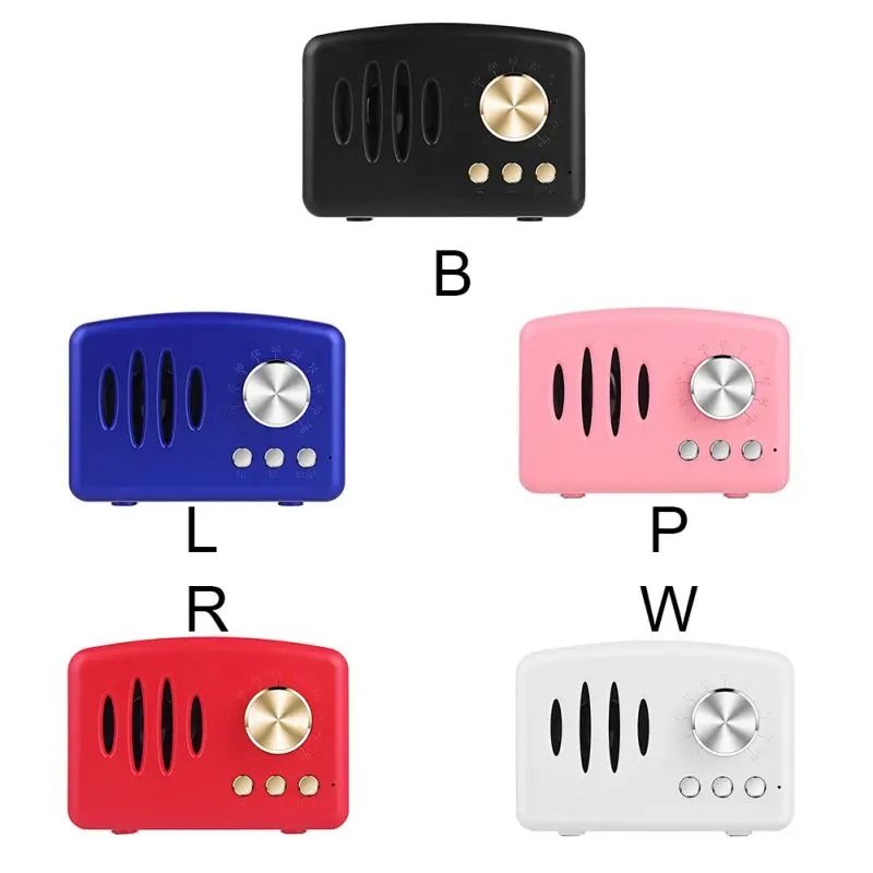 Ретро Bluetooth динамик Поддержка TF карта U диск небольшой компактный беспроводной сабвуфер