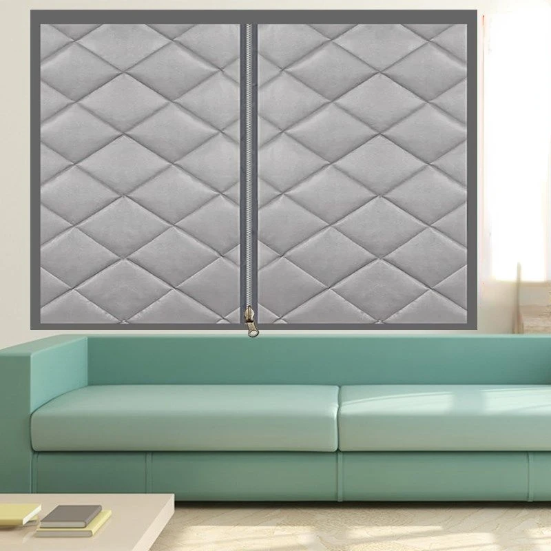 Thickened Cotton Curtain Winter Windproof Thermal Insulation and Cold