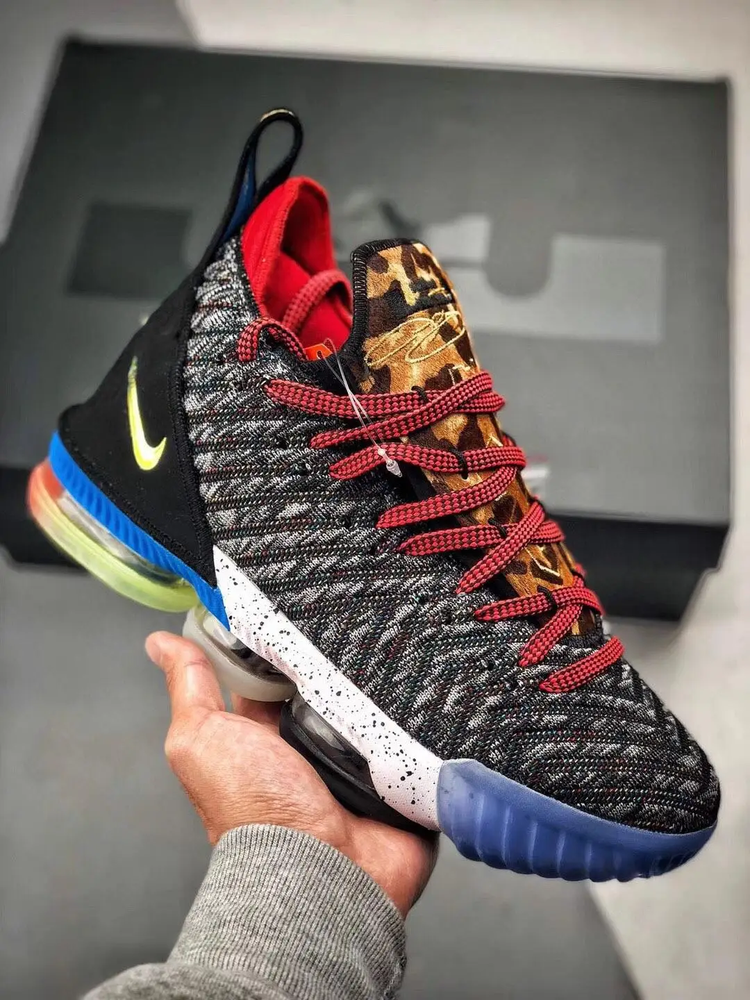 LeBron 16 16s XVI GS James Баскетбольная обувь, кроссовки, серый King I Promise Oreo Thru MVP, мужские кроссовки, 40-46
