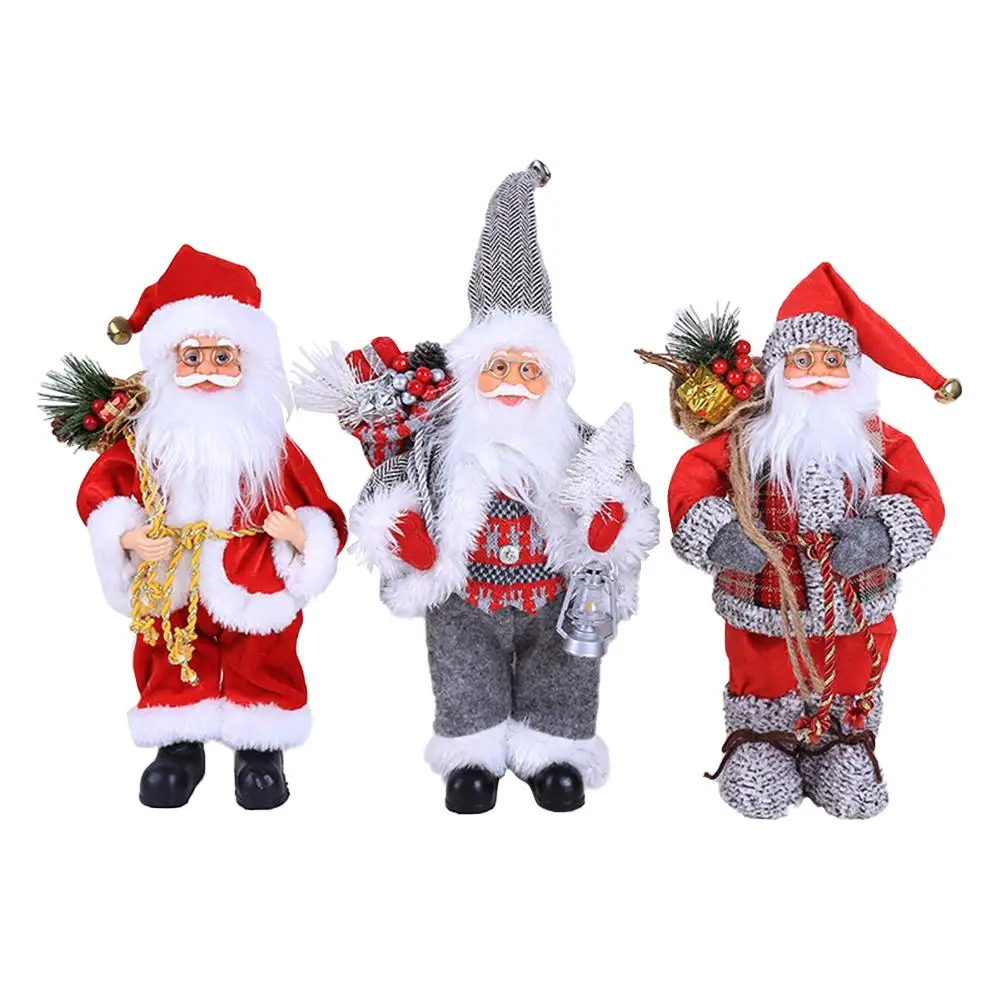 

Decor New-Year Christmas Big Doll Decoration Christmas Tree Home Decor Santa Claus Snowman 2020 Xmas Gift For Kids Children
