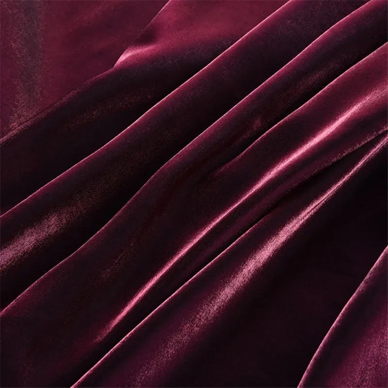CF697 фиолетовое элегантное глянцевое летнее платье ткань 100% Tencel хлопок сатин