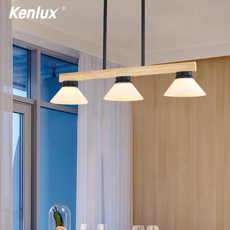 Современные светодиодсветодиодный подвесные светильники Kenlux с металлическим