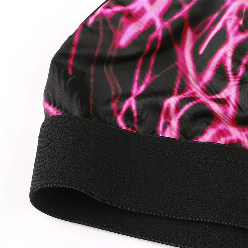 Halter Bras For Women Wireless Print Bra Push Up Sport Sleepwear Underwear Bra Tops S-L Bralette Encaje Mujer 30DEC0917